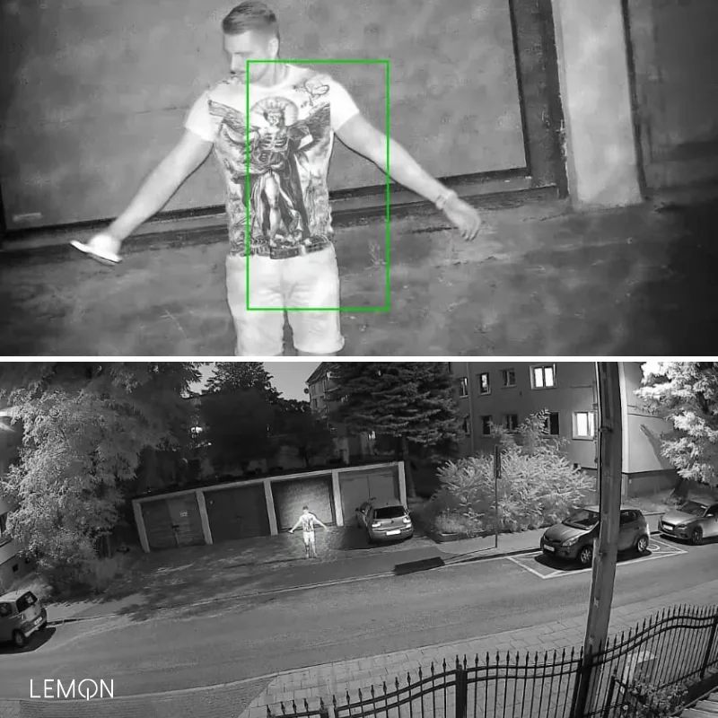 Kamera zewnętrzna z 50x zoom hybrydowy Lemon Argos